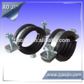 pipe clamp with rubber